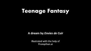 Teenage Fantasy – IA Illustrated Leather Porn Dream