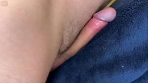 Amateur Man Humping Bed while Moaning and Dirty Talking until Intense Shaking Orgasm
