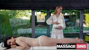 Deep Tissue Massage! Nancy A, Hailey Sanders, Tiffany Tatum for MassageSins