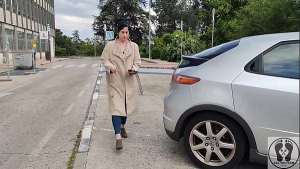 FRUSTRATED WOMAN DESPERATION CAR PROBLEMS PE DAL PUMP FETISH