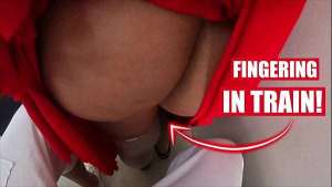Husband Watching Wife! | Stranger Touched her Big Ass in Train and they Liked!