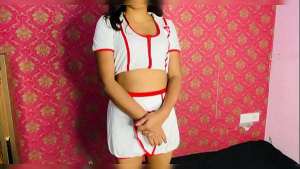 Indian nurse helping me to get my dick erection back