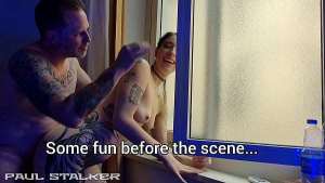 Inked Goth Anal Slut Nemesi Widow rough sloppy deepthorat, ass licking, ass destruction – BTS