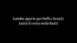 Legs open for good and bad