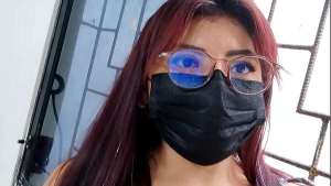 My husband leaves me wanting sex and then goes to work. I’m home alone, and I start touching my big natural tits. I’m excited.