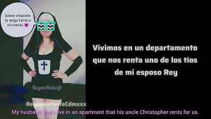 My husband uses me to pay the monthly rent with a good blowjob to my step uncle