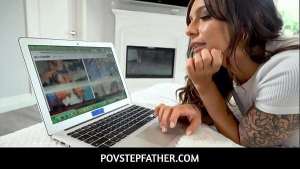 PovStepFather  –  Hot Teen Stepdaughter April Olsen POV