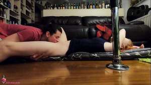 Romance On The Floor – Slow fucking, oral, fingering, blowjob, and some nice couch action with us scampering away at the end lol