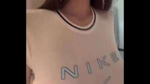 Stepsister in a transparent tank top
