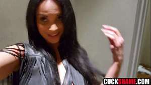 Wife hook ups with stranger & fucks him ifo cuck husband | Anissa Kate