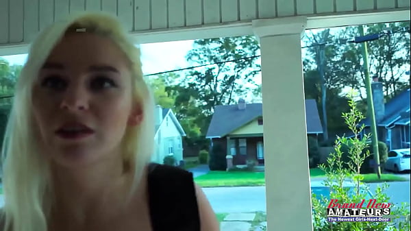 Sexy Busty Blonde Stella Masturbates And Stuffs Her Pussy With A Big Dildo!