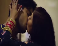 Honeymoon with Married Indian Couple – busty exotic wife in homemade porn video
