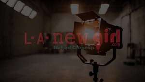 Sexy teen brunette model shows her amazing body