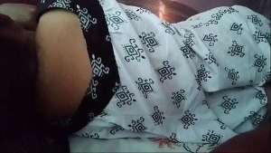 Sleeping Desi wife Mou – Big ass exposed