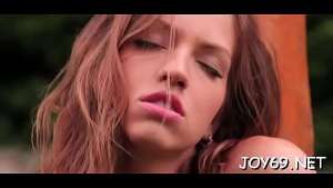 Stupefying brunette Eufrat has a great body