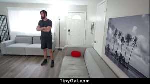 Tiny Stepdaughter Gets Caught with A Dildo and Gets Fucked by Her Stepdad’s Huge Cock – Tinygal