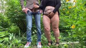 Mother in law masturbated her sweet hole making me cum