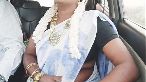 Indian bhabi car romance Telugu dirty talks.