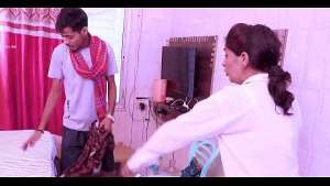 Beautiful Desi Bhabhi Amazing Threesome Sex With Husband And Servant