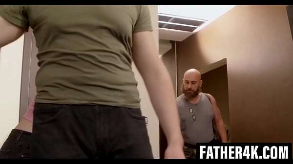 A hotel stop was a turning point in their lives. Stepdad, a war veteran, decided it was time to pay attention to female flesh.