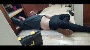 Cuckold hot Wife caught cheating with the plumber