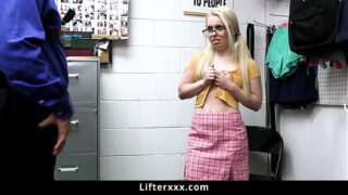 Slutty Teen Haley Spades Caught Redhanded and Forced to Submit to A Pervert Lp Guard – Lifterxxx