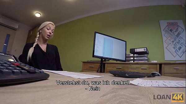 LOAN4K. Die Notwendigkeit eines Kredits bringt die Geschäftsfrau dazu, mit einem Mann zusammenzuarbeiten