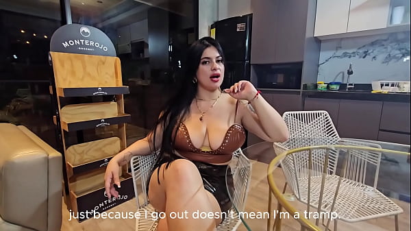 Colombian stepmom Antonella Jones seduces Jhon Ford with blowjob and deep fuck in doggy and missionary