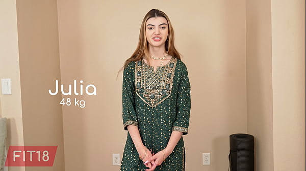 Fit18 – Julia James – 48kg – POV Casting And Creampie Skinny Indian Teen