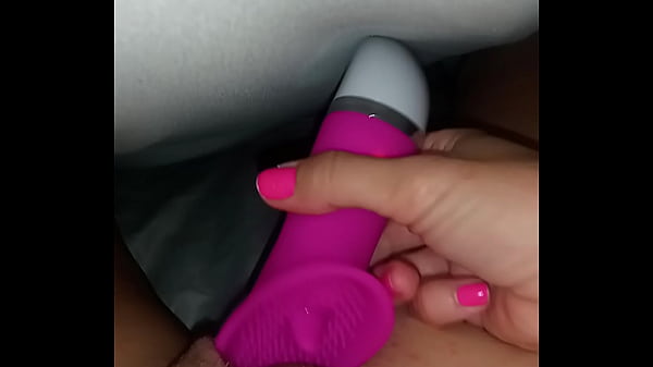 Playing with my toy