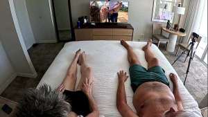 Watching porn in our hotel room