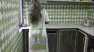 Indian Desi Bhabhi Fucked in Kitchen While She Busy in Kitchen Hindi Audio Xxxxx