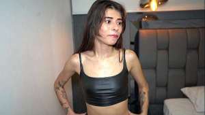 Hot brunette gets fuck hard in the ass to go out with a revealing dress.