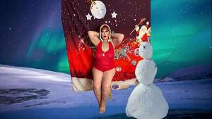 Granny Claus Two Position Christmas in July Orgasms