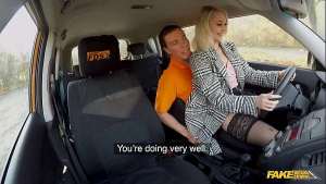 Fake Driving School – Blonde bombshell Marllyn Sugar Fucks her Driving Instructor