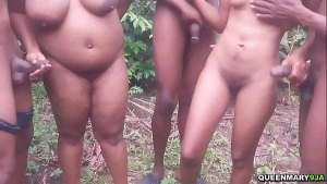 Local girls turned a group fun to sexathon