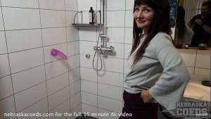 hot new estonian girl daria b. dildo casting