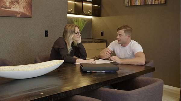 Nympho Nerd Kenna James Gives Classmate A Practical Lesson On Sex Ed GP3280