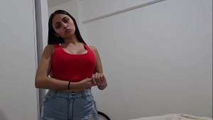 Hermanastra Tetona Con Ganas De VERGA acude a su hermanastro