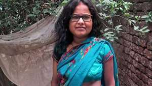 Desi wife hard-core fuking neighbour boy’s outdoor