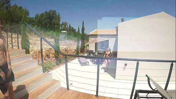 Underwater Anal fuck with her new ToyBoy