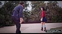 TEENFIDELITY Yhivi Gets Her Hairy Hipster Pussy Creamed