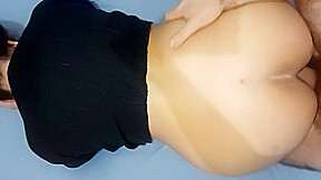 Doggy Style, Punching His Cock To The Bottom, Until She Ejaculated Multiple Times