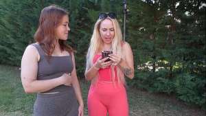 Two bitches got a dick in the ass. New version of Fake Taxi.