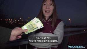 Public Agent – Hot brunette dances for me in PUBLIC before I fuck her hard