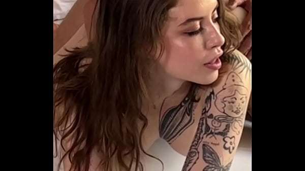 (BACKSTAGE CAMERA) Anal Sex with beautiful Tattoo model