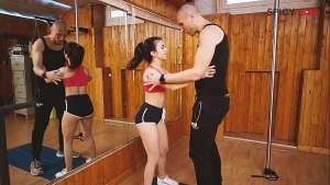 YBPC – Francesca Palma squirting in the gym