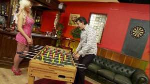 Stacy Saran Takes One For The Team By Fucking This Ugly Old Dude