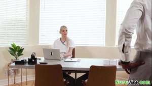 Amazing busty blonde milf masseuse gives sensual nuru massage to her black client – Kenzie Taylor, Isiah Maxwell