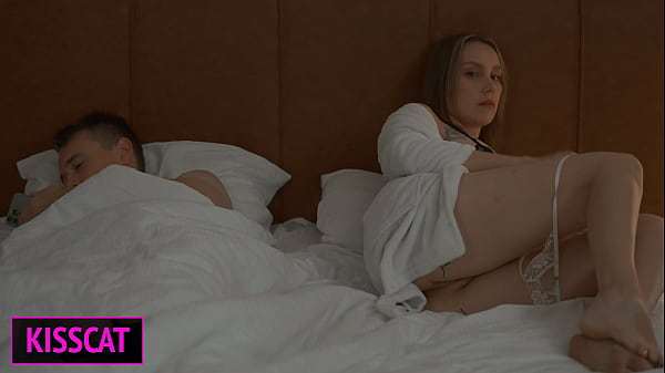 Why Step Mom Catches Step Son Watching Stepmom Porn in Share Bed — Will He Help Her Cum?